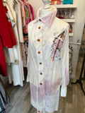 Vivienne Westwood Wine Drunken Shirt & Apron Size S (oversized)