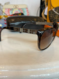 Pre Loved Chanel Tortoiseshell Sunglasses with Bronze Crystals (excellent)