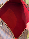 Pre Loved Vintage 2012 Louis Vuitton Damier Ebene Speedy 35