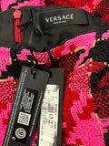 Versace Medusa Pink Tweed Blazer Suit IT 40 UK 8-10