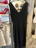 Dolce & Gabbana Black Ruched Dress IT42 UK 10