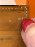 Hermes Collier de Chien Cuff in Exotic Leather with Palladium Hardware