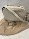 Pre Loved Gucci Interlocking GG Cream Blondie Shoulder/Crossbody Camera Bag