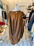Vivienne Westwood World’s End Dress in Metallic Bronze Size 1 fits UK12