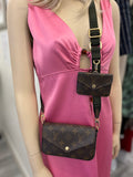 Pre Loved Louis Vuitton Monogram Felicie Strap & Go bag (pristine)