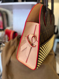 Pre Loved Collaboration Louis Vuitton Monogram & Christian Louboutin Studded Shopping Bag