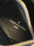 Louis Vuitton Star Trail Ankle Boots Black Leather & Monogram UK 7 (new)