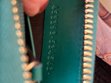 Gucci Green Leather Jumbo GG Purse (new)