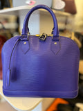 Pre Loved Louis Vuitton Alma PM in Purple Epi Leather (excellent)
