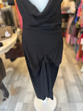 Pre Loved Vivienne Westwood Sleeveless Black Crepe Dress