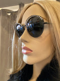 Pre Loved Chanel 4247H Black Sunglasses (excellent) **reserved**