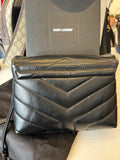 Saint Laurent LouLou Toy Bag in Black