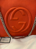 Pre Loved Gucci Orange Soho Hobo Bag