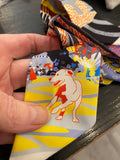 Hermes 'En Liberte' Silk Twilly Scarf -Dog Design
