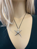 Pre Loved Tiffany & Co Silver Elsa Peretti Silver Starfish Pendant