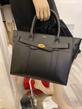 Pre Loved Mulberry Small Zipped Bayswater in Black (as new)