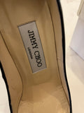 Pre Loved Jimmy Choo Anouk Black Patent Heels UK 4.5