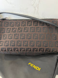 Pre Loved Fendi Zucca Baguette in Brown