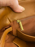 Chanel Tan Braided Handle Chain Hobo