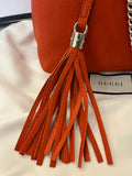 Pre Loved Gucci Orange Soho Hobo Bag
