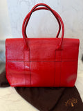 Pre Loved Mulberry Bayswater in Red Crinkle Patent Leather (excellent)
