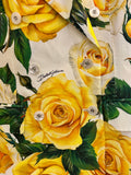 Pre Loved Dolce & Gabbana Rose Trouser Suit ,IT 42 ,fits UK 10 (new)