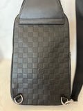 Pre Loved Louis Vuitton Damier Leather Sling Crossbody Bag (excellent)
