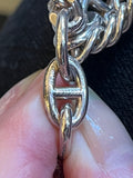 Hermes Silver Chaine d’Ancre Etcaetera Long 4 Chains Necklace