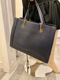 Pre Loved Mulberry Vale Tote in Navy (excellent)
