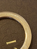 Pre Loved Gucci gold tone key ring/bag charm (new)
