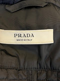 Pre Loved Prada Quilted Belted Coat UK 8
