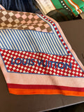 Pre Loved Louis Vuitton Damier Silk Scarf