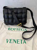 Pre Loved Bottega Veneta Padded Cassette Bag Dark (excellent)