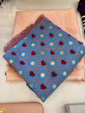 Gucci GG Hearts & Stars Shawl