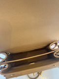Pre Loved Chanel Mini Messenger bag in Beige caviar leather - Excellent