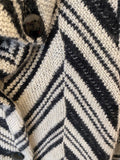 Pre Loved Missoni Chevron Wool Coat Size S