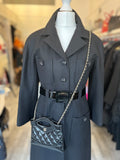 Pre Loved Chanel Wool Coat size FR36 UK 8 (as new)