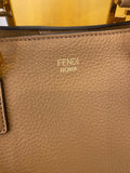 Pre Loved Fendi FF Vitello Glacier Medium Handle Tote - AS NEW