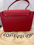 Pre Loved Louis Vuitton Trocadero Bag in Red Empreinte Leather (matching purse listed separately)