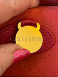 Mulberry Large Antony in Red Grained Leather