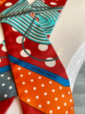 Pre Loved Hermes Clic Clac a Pois Twilly **reserved M**
