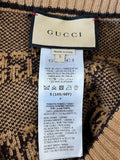 Pre Loved Gucci Wool Knit GG Logo Skirt & Jacket S-M