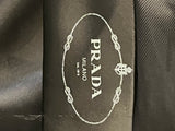 Pre Loved Prada Black Fitted Cocktail Dress size 42 UK10