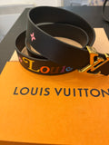 Pre Loved Louis Vuitton New Wave Belt - 90cm UK 12 As New
