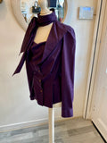 Vivienne Westwood Grape Cotton Top IT46 UK14