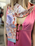 Pre Loved Louis Vuitton Floral Silk Scarf