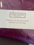 Pre Loved Louis Vuitton Monogram Vernis Amarante Zippy Purse