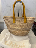 Pre Loved Chloe Marcie Basket Tote Bag (as new)
