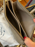 Prada Grained Leather Crossbody Bag