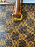 Louis Vuitton Damier Ebene Belmont Tote Bag